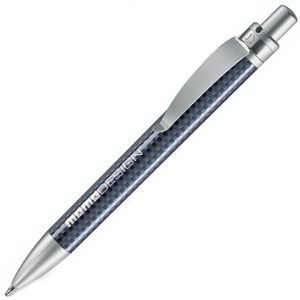 Шариковая ручка Lecce Pen FUTURA CARBONIO, серая с серебристым фото 1