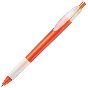 Шариковая ручка Lecce Pen X-1 Frost Grip, оранжевая фото 1