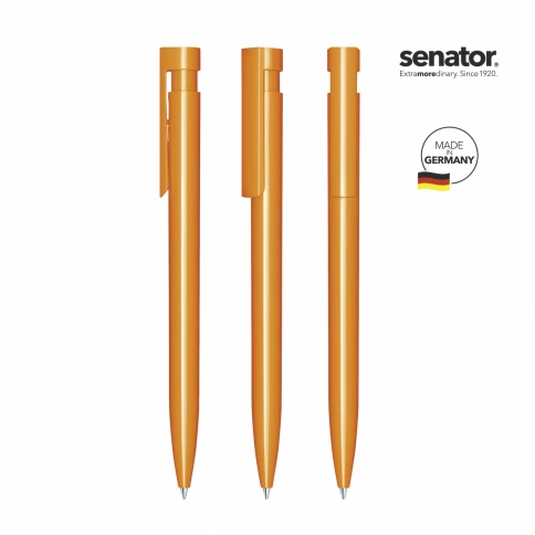 Шариковая ручка Senator Liberty Polished, оранжевая фото 2