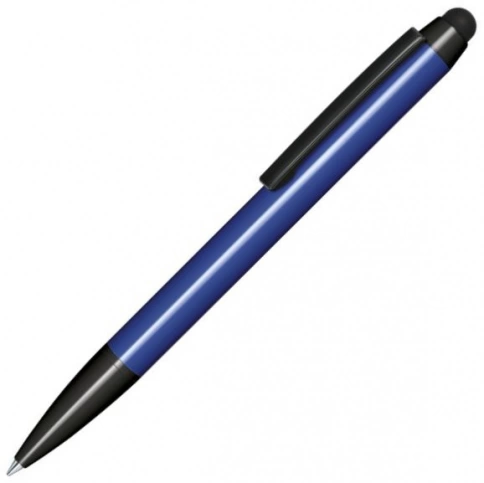 Шариковая ручка Senator Attract Stylus, синяя с чёрным фото 1