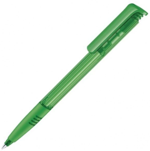 Шариковая ручка Senator Super Hit Clear Soft Grip Zone, зелёная фото 1