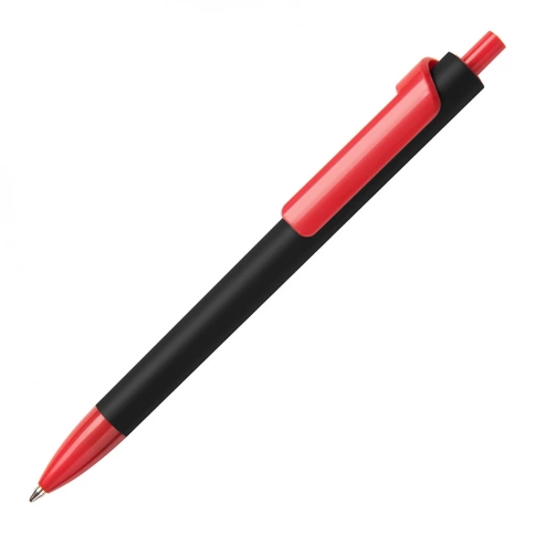 Шариковая ручка Lecce Pen FORTE SOFT BLACK, чёрно-красная фото 1