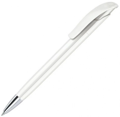 Шариковая ручка Senator Challenger Polished, белая фото 1