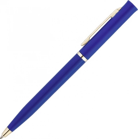Ручка пластиковая шариковая Vivapens EUROPA GOLD, синяя фото 1