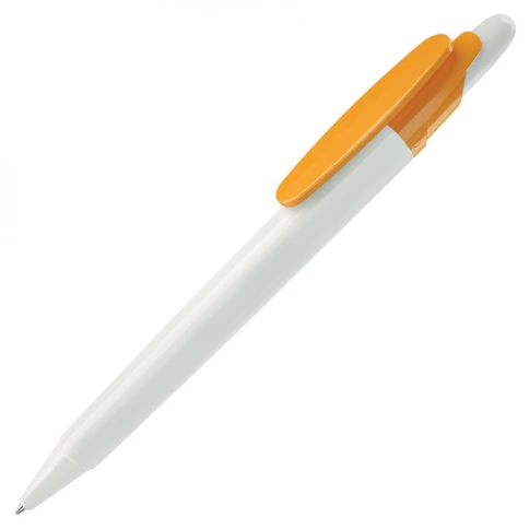 Шариковая ручка Lecce Pen OTTO, белая с жёлтым фото 1