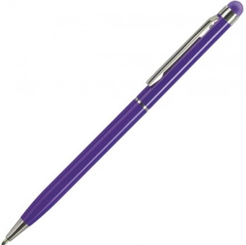 Ручка металлическая шариковая B1 TouchWriter, фиолетовая фото 1