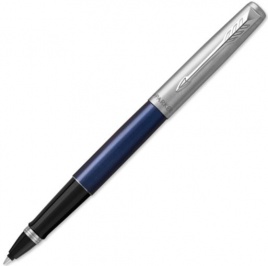 Ручка роллер Parker Jotter Core T63 (2089228) Royal Blue синий/серебристый M черные чернила подар.кор.