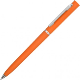 Ручка пластиковая шариковая Vivapens EUROPA SOFT, оранжевая