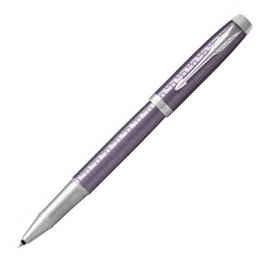 Ручка роллер IM Premium T324 (1931639) Dark Violet CT F черные чернила подар.кор., фиолетовая