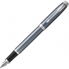 Ручка перьевая Parker IM Core F321 (1931648) Light Blue Grey CT F перо сталь нержавеющая подар.кор.