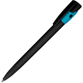 Шариковая ручка Lecce Pen KIKI ECOLINE, чёрно-голубая