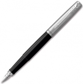Ручка перьевая Parker Jotter Original F60 (R2096894) Black CT черный/серебристый F подар.кор.
