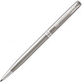 Ручка шариковая Parker Sonnet Core K426 Slim (1931513) Stainless Steel CT M черные чернила подар.кор.