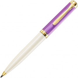 Ручка шариковая Pelikan Souveraen K 600 (PL811910) Violet-White SE  подар.кор.экскл.