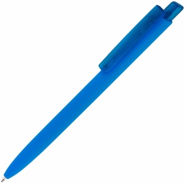 Ручка пластиковая шариковая Vivapens POLO SOFT FROST, голубая