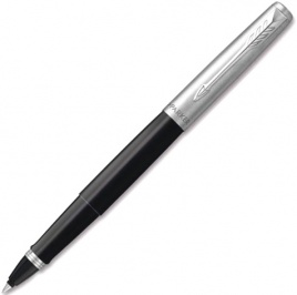 Ручка роллер Parker Jotter Original T60 (R2096907) Black СT черный/серебристый F черные чернила подар.кор.