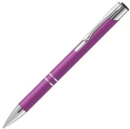 Ручка металлическая шариковая Vivapens KOSKO SOFT MIRROR, фиолетовая