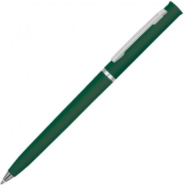 Ручка пластиковая шариковая Vivapens EUROPA SOFT, зелёная