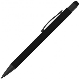 Ручка металлическая шариковая Z-PEN, SALT LAKE SOFT, чёрная с чёрными деталями