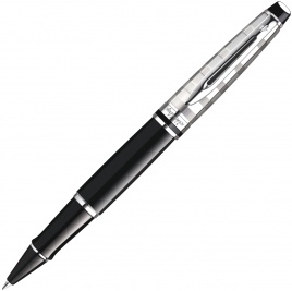 Ручка роллер Waterman Expert 3 Deluxe (S0952340) Black CT F черные чернила подар.кор.