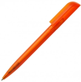 Ручка пластиковая шариковая Carolina Frost, оранжевая