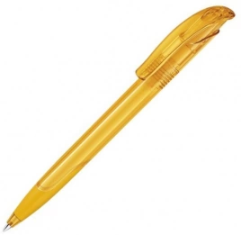 Шариковая ручка Senator Challenger Clear Soft, жёлтая