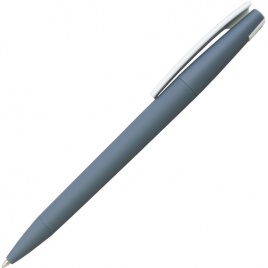 Ручка пластиковая шариковая Z-PEN, DZEN, софт тач, серая