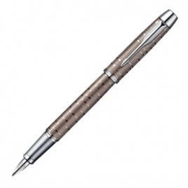 Ручка перьевая Parker, IM Premium Vacumatic F224 Brown перо F (1906777), коричневая