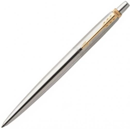 Ручка гелевая Parker Jotter Core K694 (2020647) Stainless Steel GT 0.7мм черные чернила подар.кор.