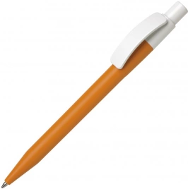 Шариковая ручка MAXEMA PIXEL, оранжевая с белым