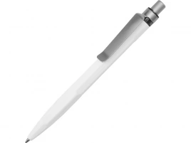 Ручка пластиковая c минералами шариковая Prodir QS30 PQS-S Stone, белая
