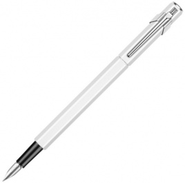 Ручка перьевая Carandache Office 849 Classic (843.001) Laquer White B перо сталь подар.кор.