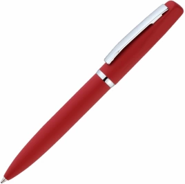 Ручка металлическая шариковая Vivapens Boska Soft, красная