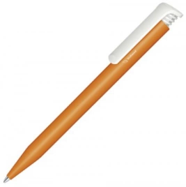 Шариковая ручка Senator Super-Hit Bio matt, оранжевая с белым