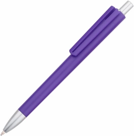 Ручка пластиковая шариковая Vivapens VIKO COLOR, фиолетовая