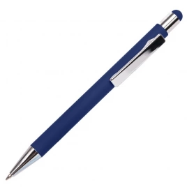 Ручка металлическая шариковая B1 FACTOR TOUCH со стилусом, синяя