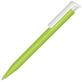 Шариковая ручка Senator Super-Hit Bio matt, салатовая с белым