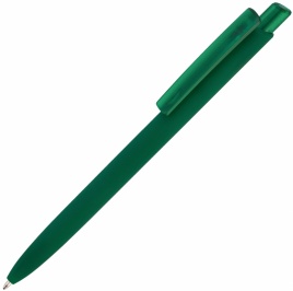 Ручка пластиковая шариковая Vivapens POLO SOFT FROST, зелёная