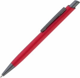 Ручка металлическая шариковая Vivapens Elfaro Titan, красная