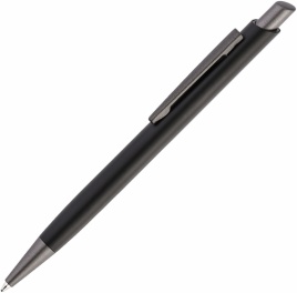 Ручка металлическая шариковая Vivapens Elfaro Titan, чёрная