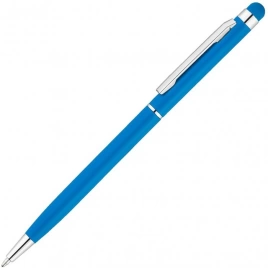 Ручка металлическая шариковая Vivapens KENO METALLIC, голубая