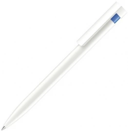 Шариковая ручка Senator Liberty Basic Polished, белая с синим