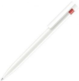 Шариковая ручка Senator Liberty Basic Polished, белая с красным