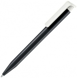 Шариковая ручка Senator Super-Hit Recycled, чёрная с белым