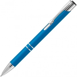 Ручка металлическая шариковая Vivapens KOSKO SOFT MIRROR, голубая