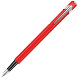 Ручка перьевая Carandache Office 849 Classic Seasons Greetings (843.570) красный B перо сталь нержавеющая подар.кор.