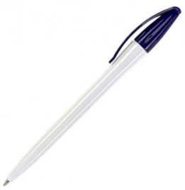 Шариковая ручка Dreampen Slim Classic, бело-тёмно-синяя