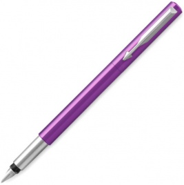 Ручка перьевая Parker Vector Standard F01 (2025593) фиолетовый F подар.кор.
