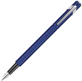 Ручка перьевая Carandache Office 849 Classic (842.159) Matte Navy Blue EF перо сталь нержавеющая подар.кор.