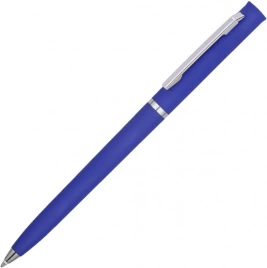 Ручка пластиковая шариковая Vivapens EUROPA SOFT, синяя